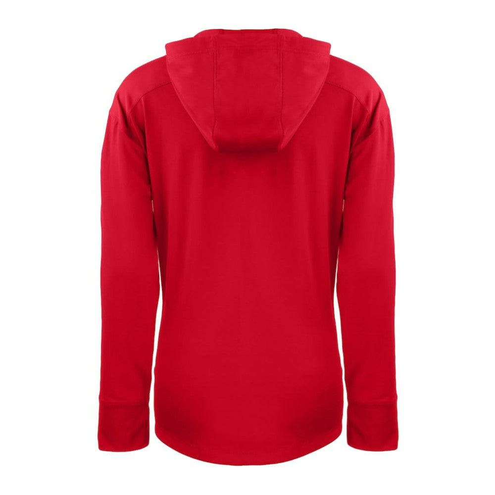 MLB Philadelphia Phillies Cutter & Buck Women's Daybreak Eco Recycled Half-Zip Hoodie