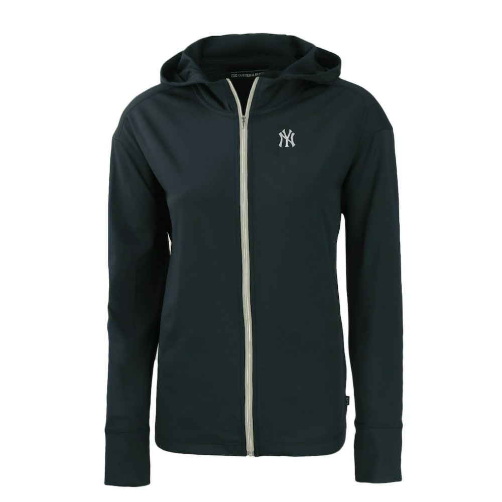 MLB New York Yankees Cutter & Buck Women's Daybreak Eco Recycled Full-Zip Hoodie