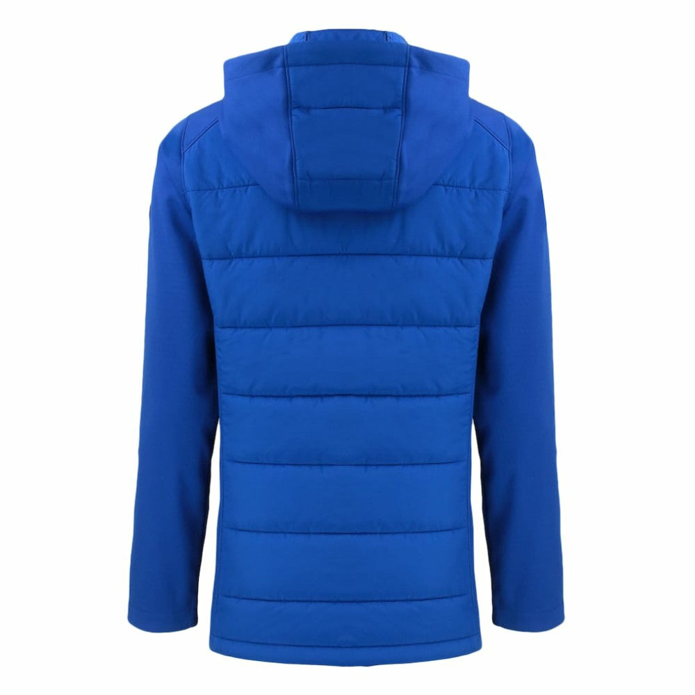 MLB Los Angeles Dodgers Cutter & Buck Women's Evoke Hybrid Eco Softshell Recycled Full-Zip Hoodie Jacket
