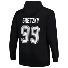NHL Black Wayne Gretzky Los Angeles Kings Mitchell & Ness Name & Number Pullover Hoodie