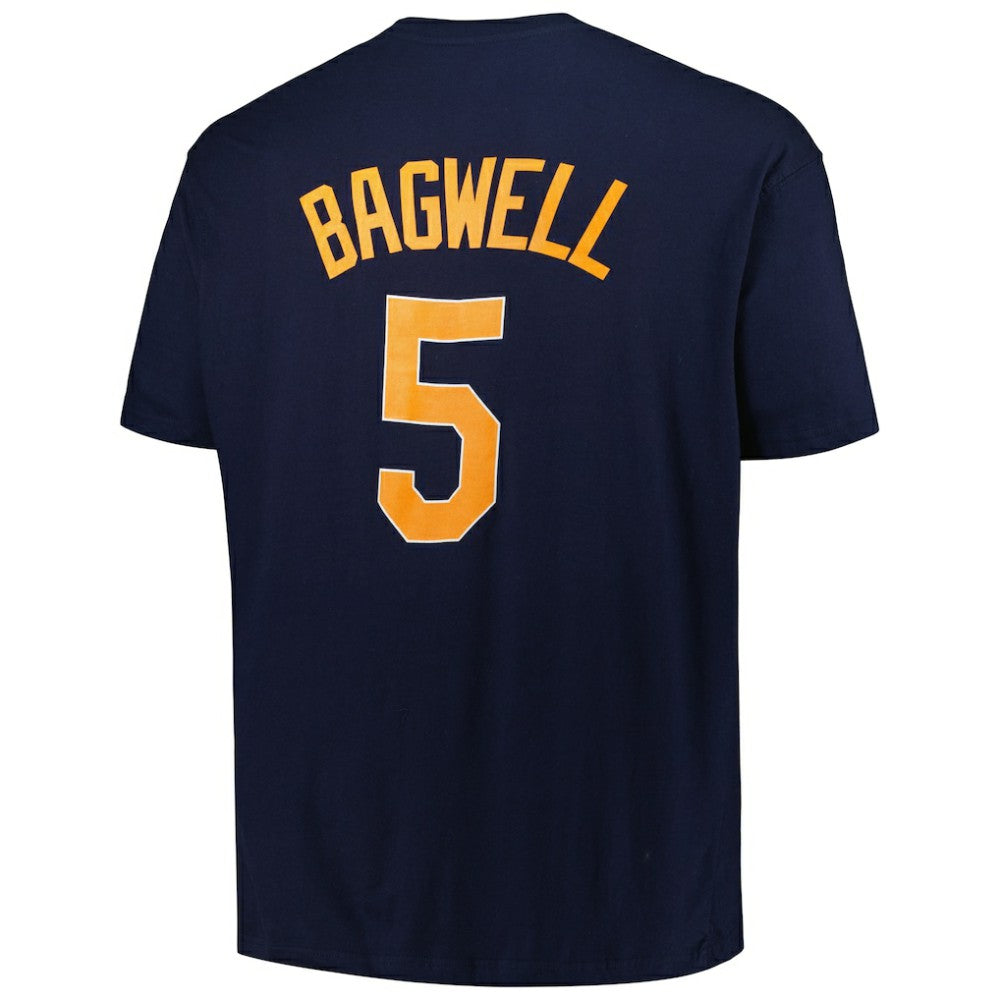 MLB Jeff Bagwell Houston Astros Profile Big & Tall Cooperstown Collection Player Name & Number T-Shirt