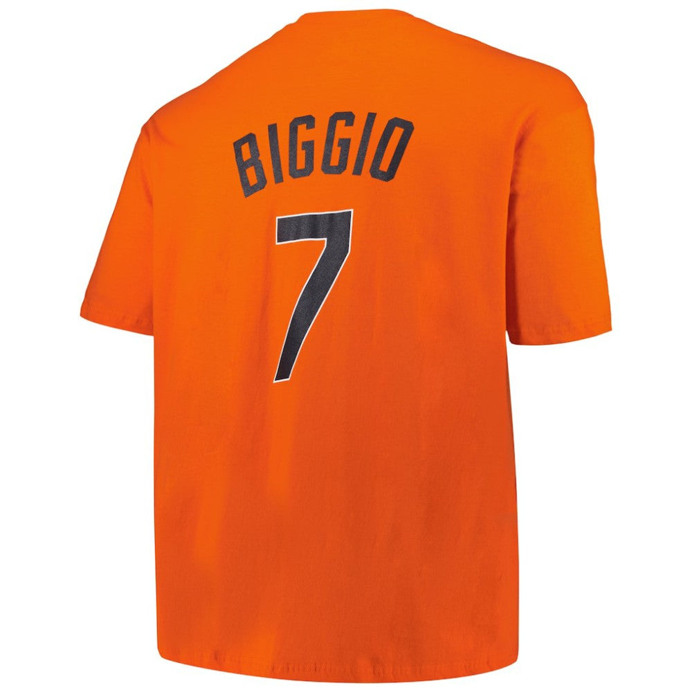 MLB Craig Biggio Houston Astros Profile Big & Tall Cooperstown Collection Player Name & Number T-Shirt