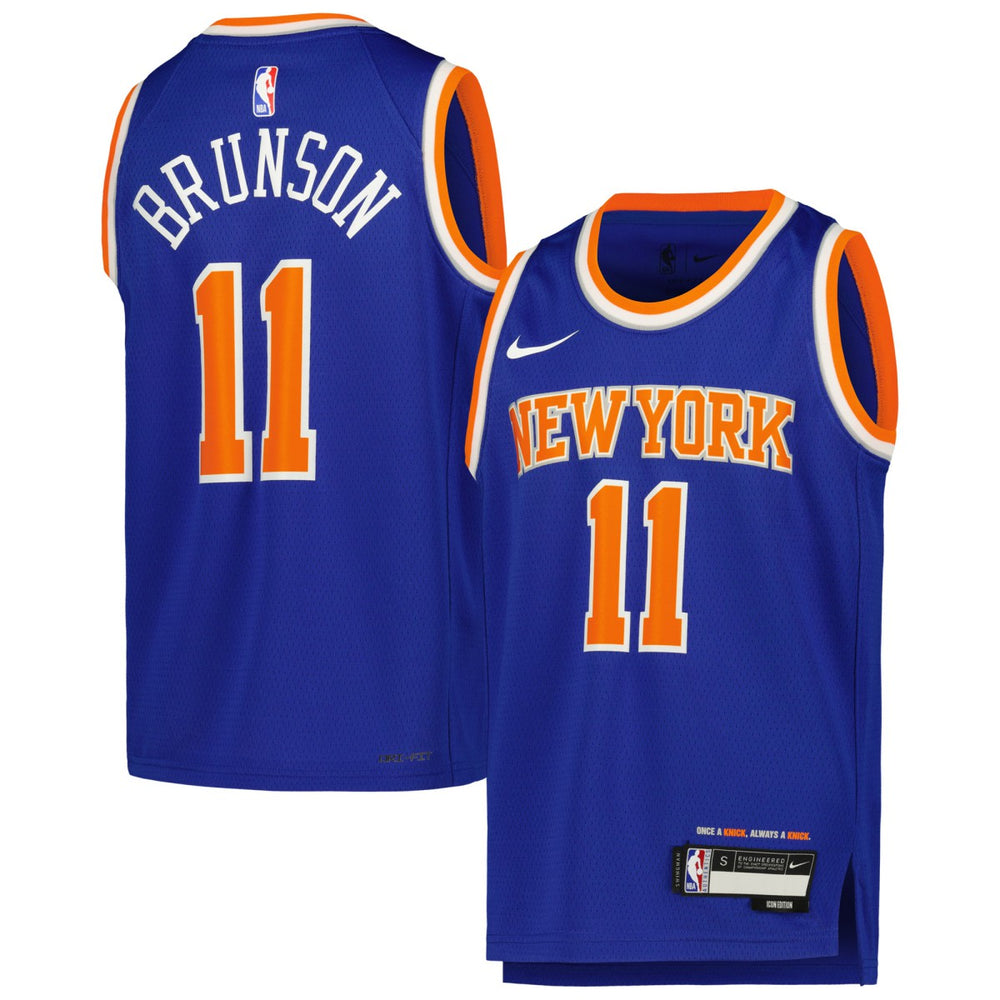 NBA Jalen Brunson New York Knicks Youth Swingman Jersey