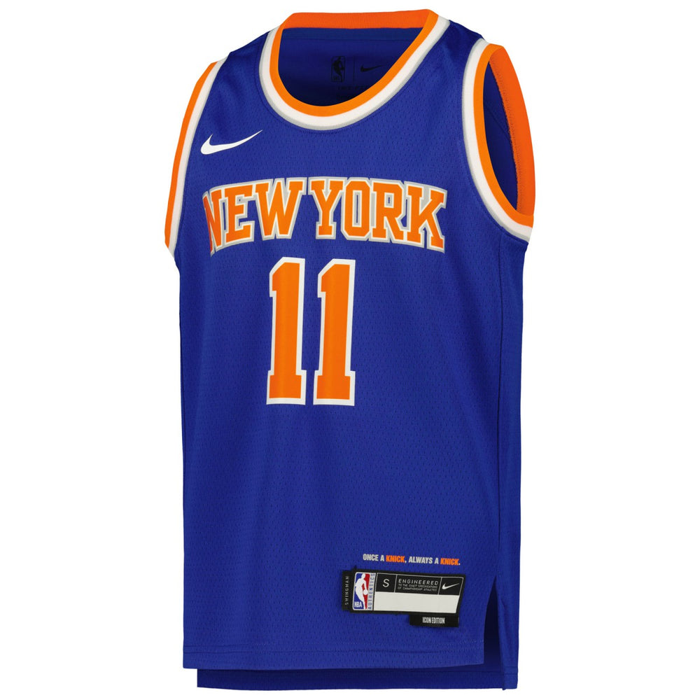 NBA Jalen Brunson New York Knicks Youth Swingman Jersey