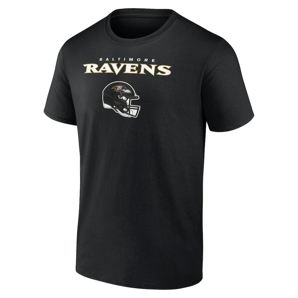 Lamar Jackson  Team Wordmark Name & Number T-Shirt - Baltimore Ravens