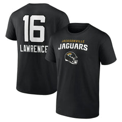 Trevor Lawrence  Team Wordmark Name & Number T-Shirt - Jacksonville Jaguars