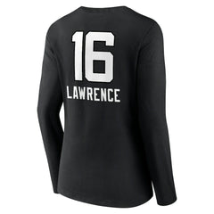 Trevor Lawrence  Women's Team Wordmark Long Sleeve V-Neck T-Shirt - Jacksonville Jaguars