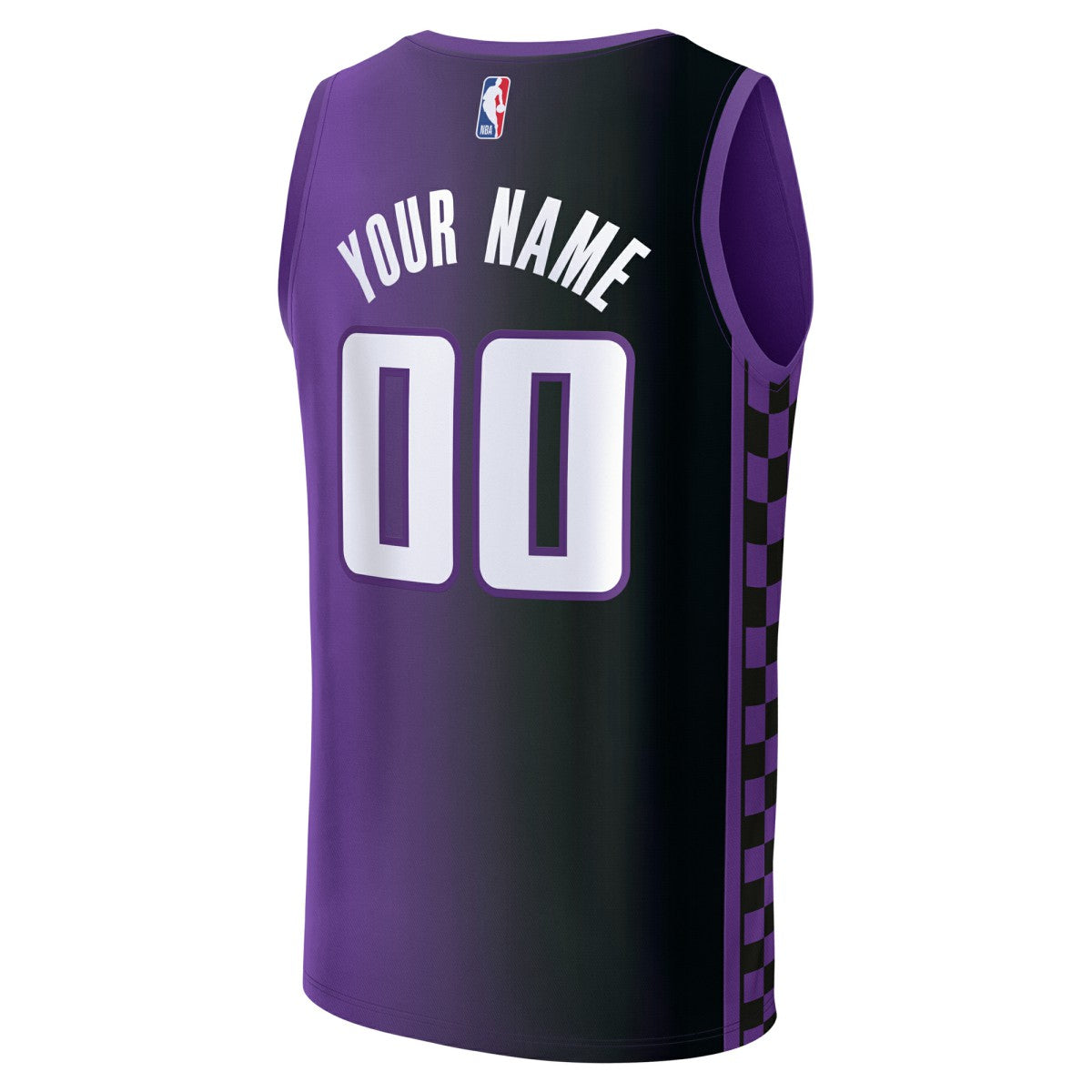 NBA Sacramento Kings Youth Fast Break Custom Replica Jersey