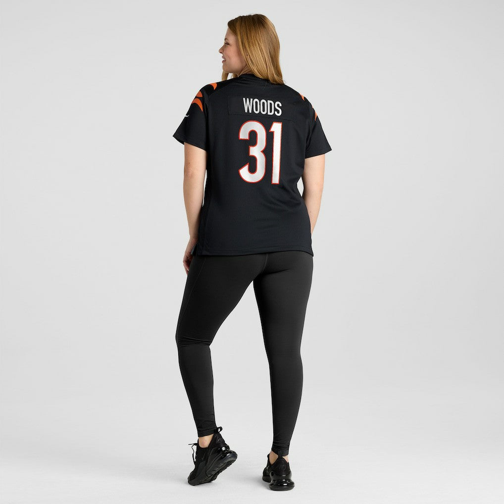 Ickey Woods  Women's Retired Player Game Jersey - Cincinnati Bengals