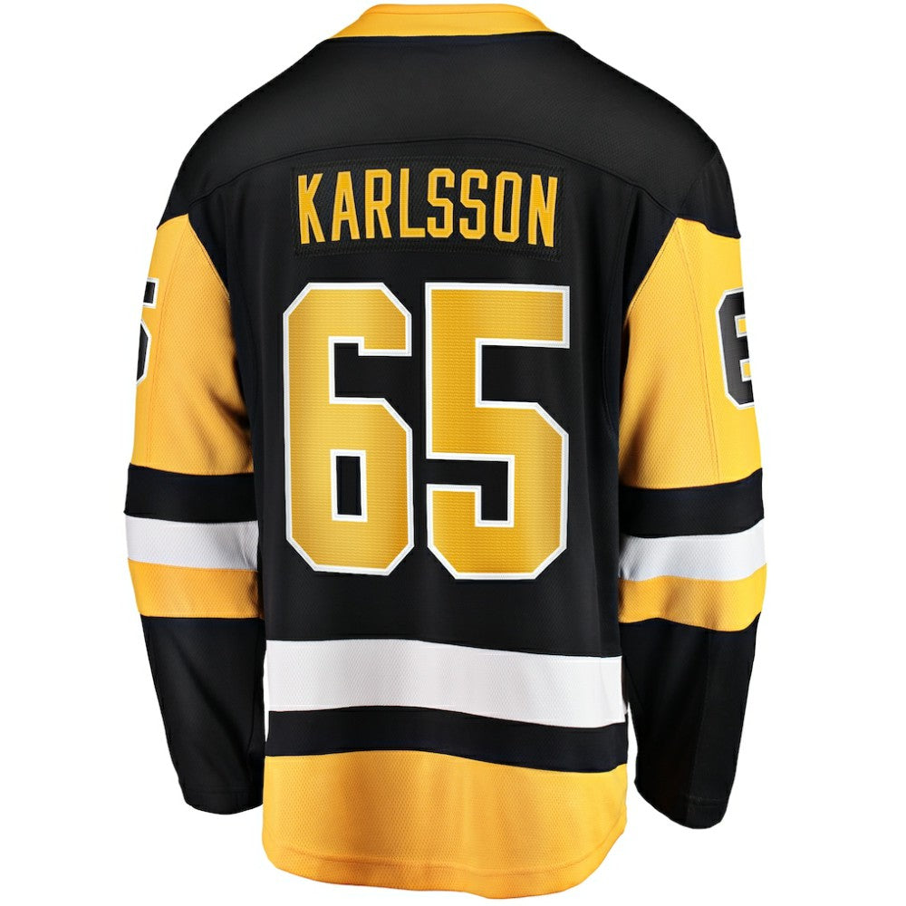 NHL Black Erik Karlsson Pittsburgh Penguins Fanatics Home Breakaway Jersey