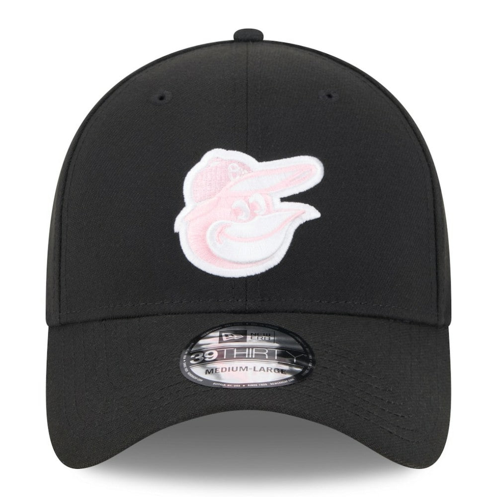 MLB New Era  Baltimore Orioles  Black 2024 Mother's Day 39THIRTY Flex Hat