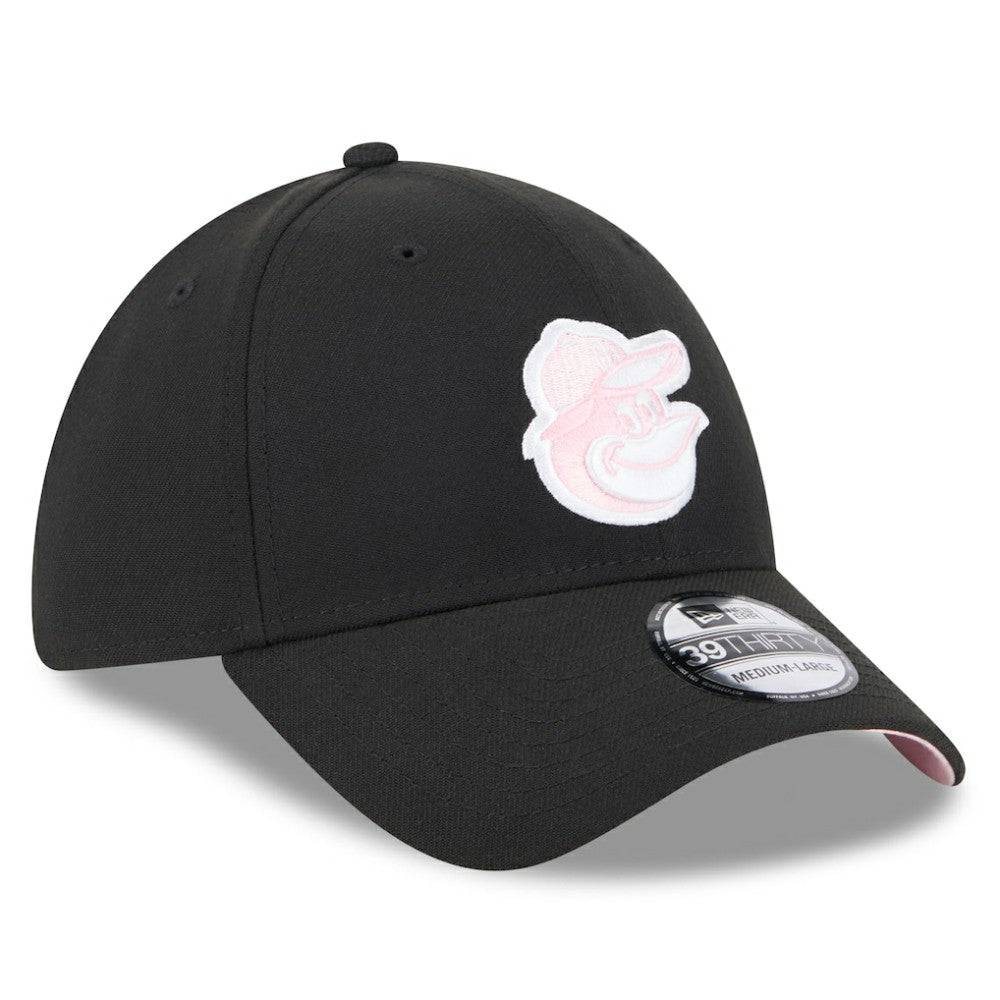 MLB New Era  Baltimore Orioles  Black 2024 Mother's Day 39THIRTY Flex Hat