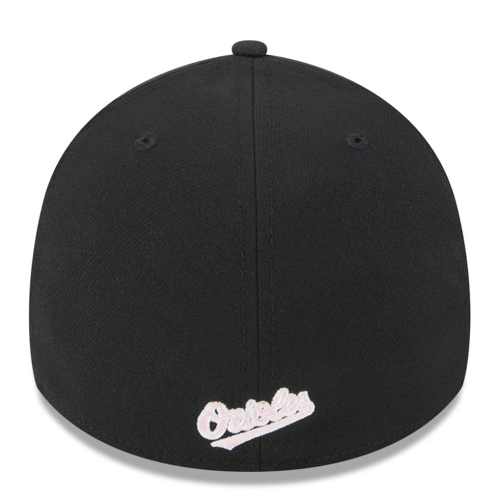 MLB New Era  Baltimore Orioles  Black 2024 Mother's Day 39THIRTY Flex Hat
