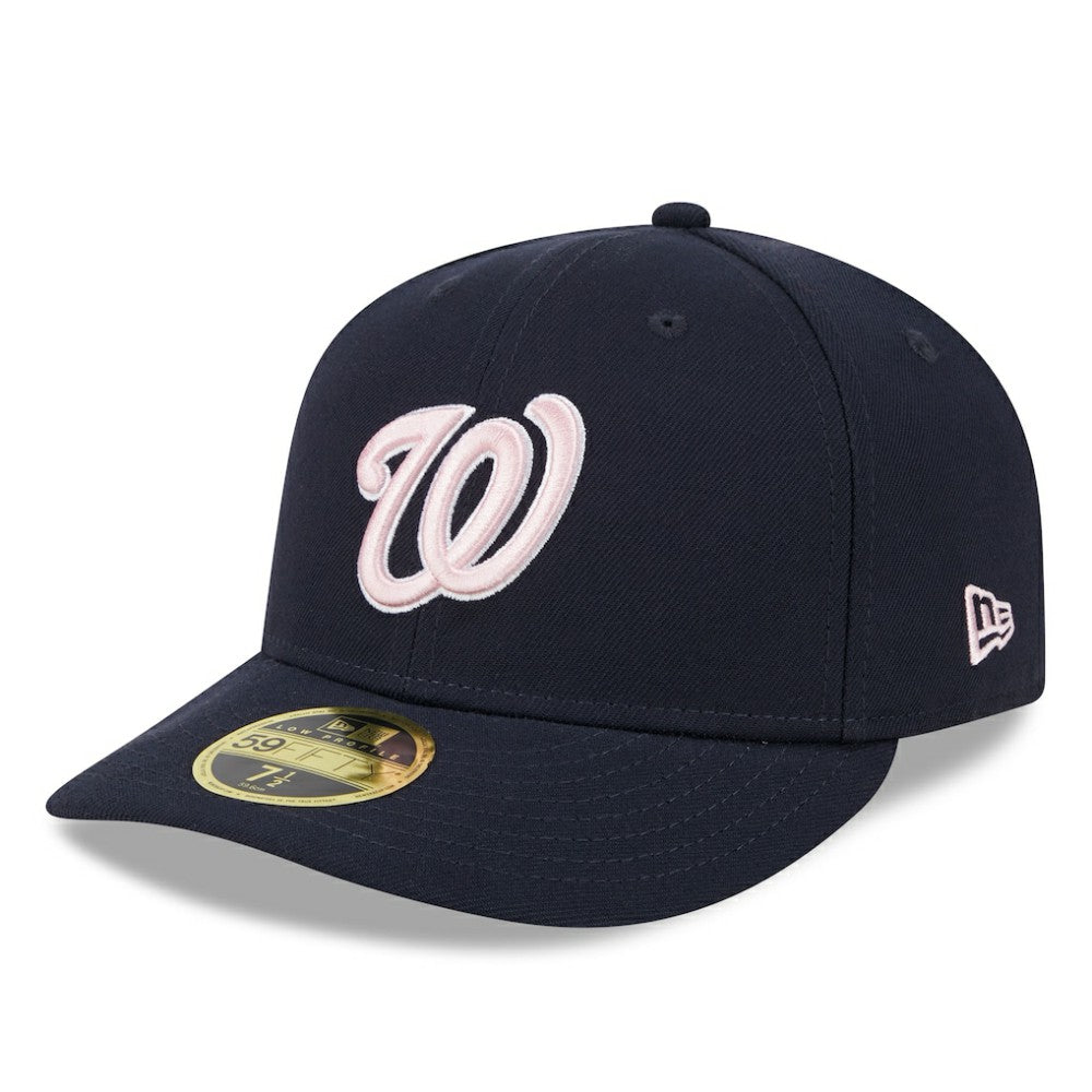 MLB New Era  Washington Nationals  Navy 2024 Mother's Day Low Profile 59FIFTY Fitted Hat