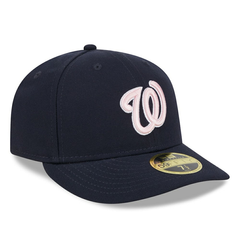 MLB New Era  Washington Nationals  Navy 2024 Mother's Day Low Profile 59FIFTY Fitted Hat