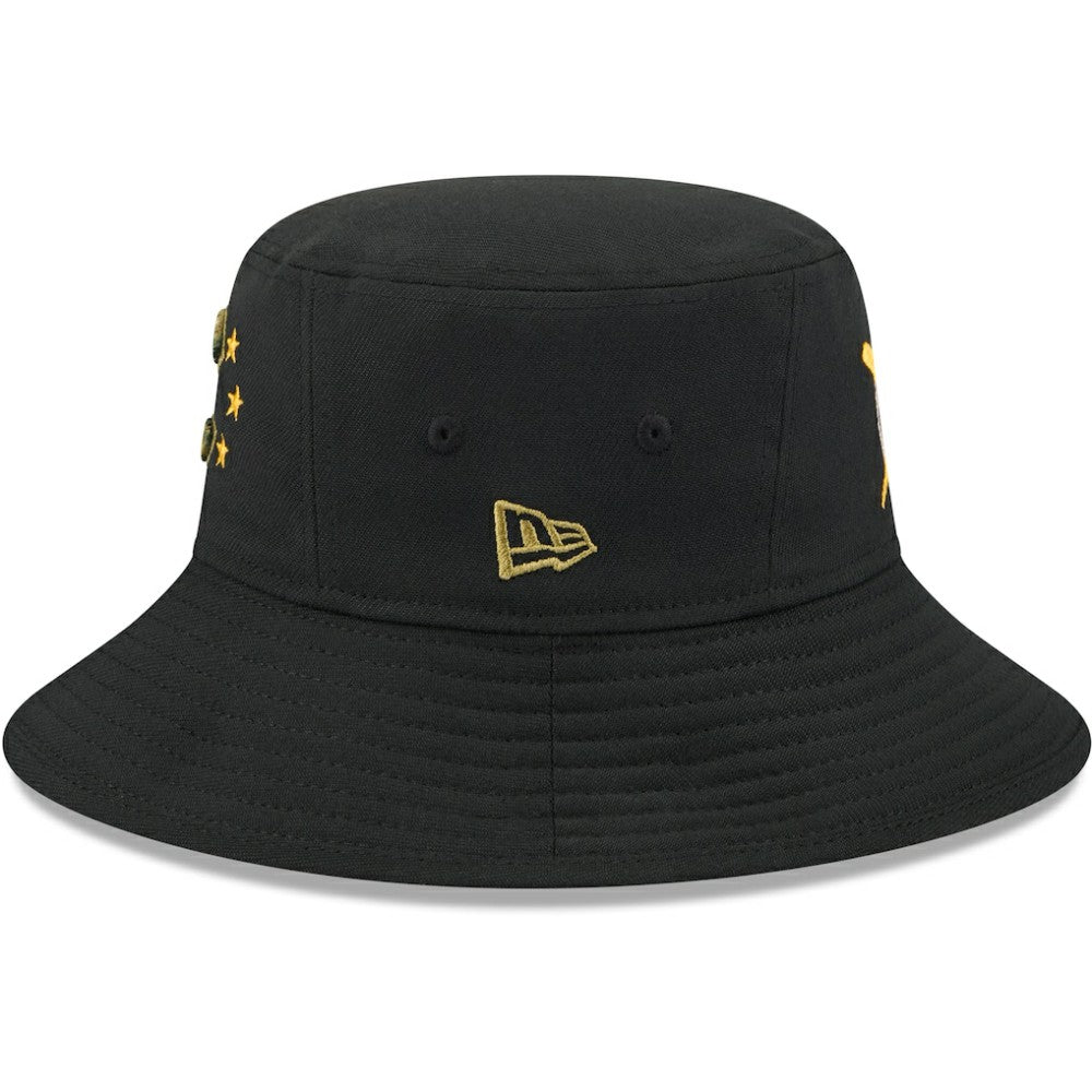 MLB Chicago Cubs New Era 2024 Armed Forces Day Bucket Hat