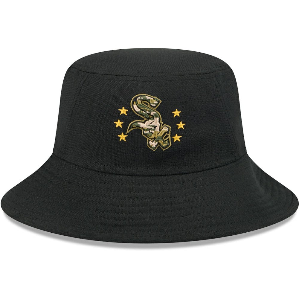 MLB Chicago White Sox New Era 2024 Armed Forces Day Bucket Hat