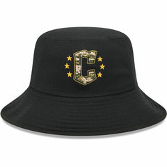 MLB Cleveland Guardians New Era 2024 Armed Forces Day Bucket Hat