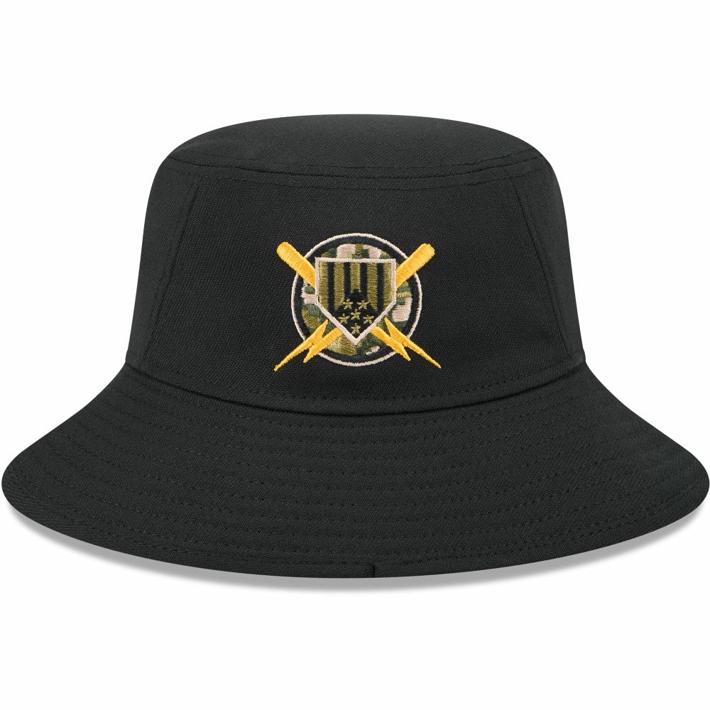 MLB Cleveland Guardians New Era 2024 Armed Forces Day Bucket Hat