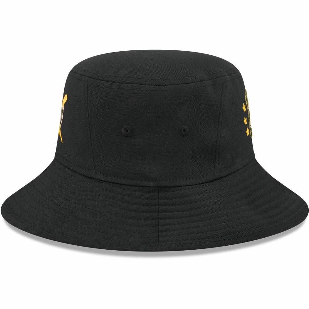 MLB Cleveland Guardians New Era 2024 Armed Forces Day Bucket Hat