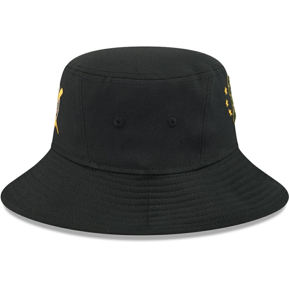 MLB Athletics New Era 2024 Armed Forces Day Bucket Hat