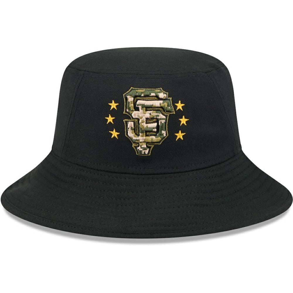 MLB San Francisco Giants New Era 2024 Armed Forces Day Bucket Hat