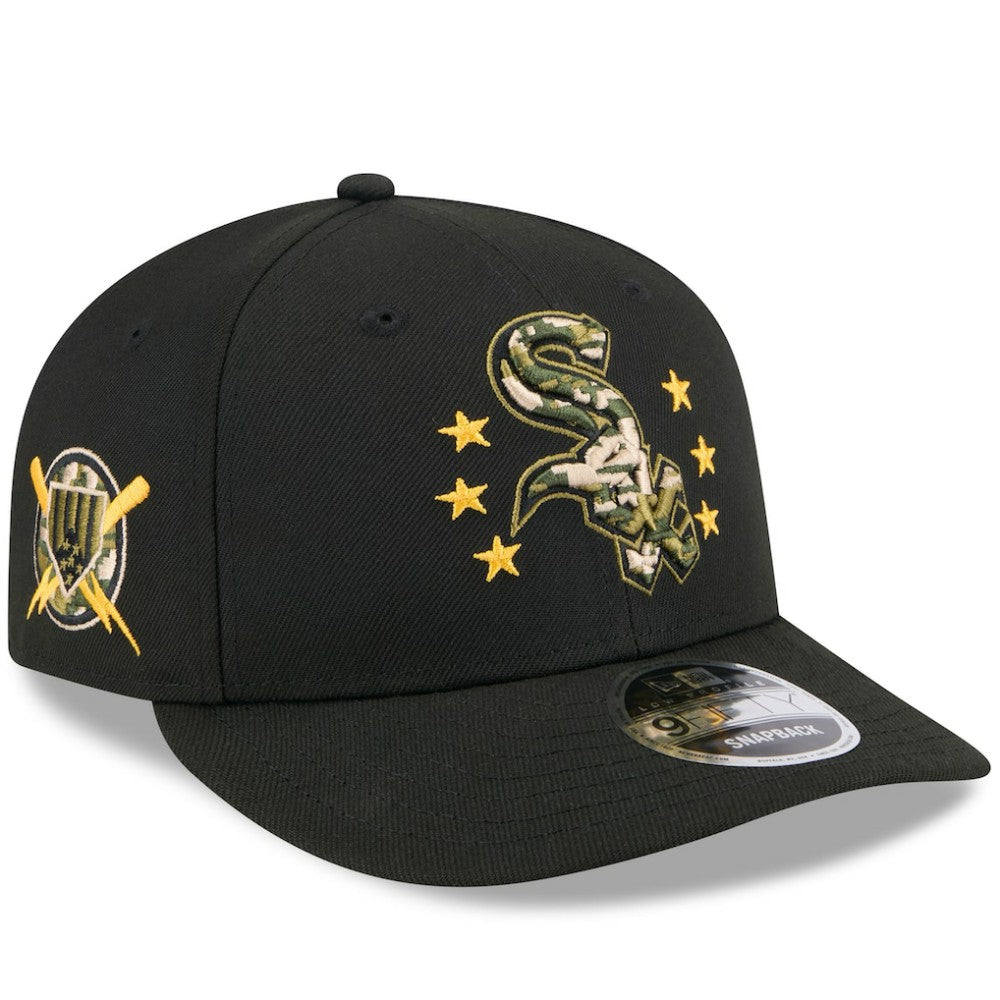 MLB Chicago White Sox New Era 2024 Armed Forces Day Low Profile 9FIFTY Snapback Hat