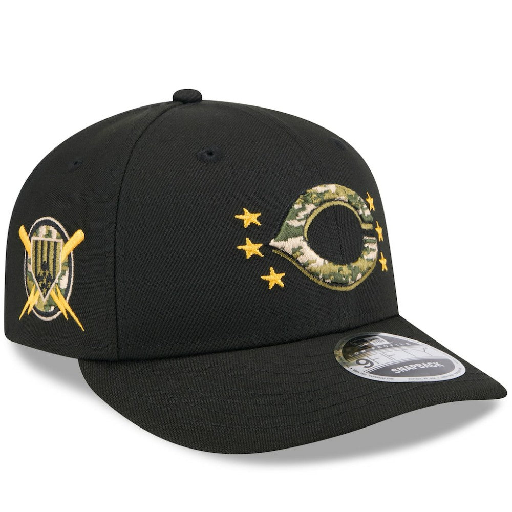 MLB Cincinnati Reds New Era 2024 Armed Forces Day Low Profile 9FIFTY Snapback Hat