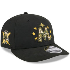 MLB Minnesota Twins New Era 2024 Armed Forces Day Low Profile 9FIFTY Snapback Hat