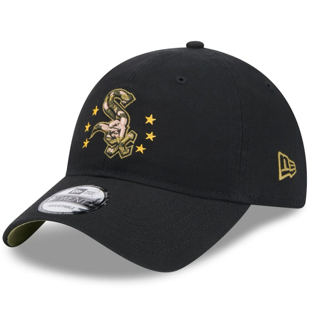 MLB Chicago White Sox New Era 2024 Armed Forces Day 9TWENTY Adjustable Hat