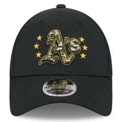 MLB Athletics New Era 2024 Armed Forces Day 9FORTY Adjustable Hat