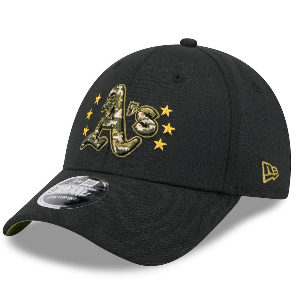 MLB Athletics New Era 2024 Armed Forces Day 9FORTY Adjustable Hat