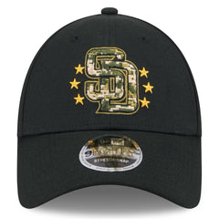 MLB San Diego Padres New Era 2024 Armed Forces Day 9FORTY Adjustable Hat