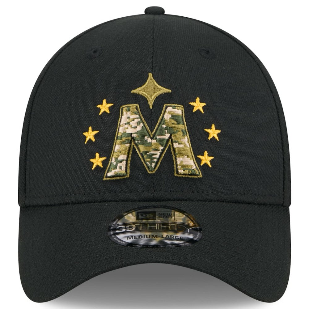 MLB Minnesota Twins New Era 2024 Armed Forces Day 39THIRTY Flex Hat