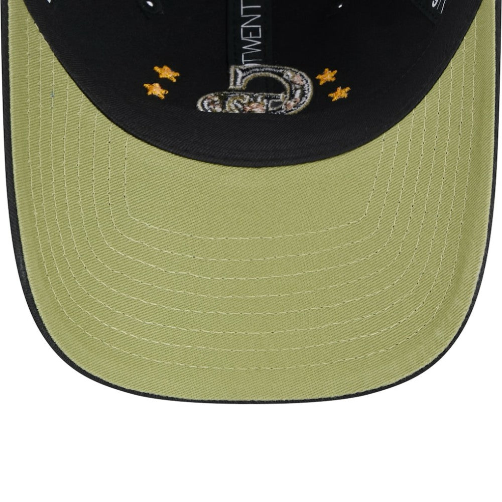 MLB Colorado Rockies New Era Women's 2024 Armed Forces Day 9TWENTY Adjustable Hat