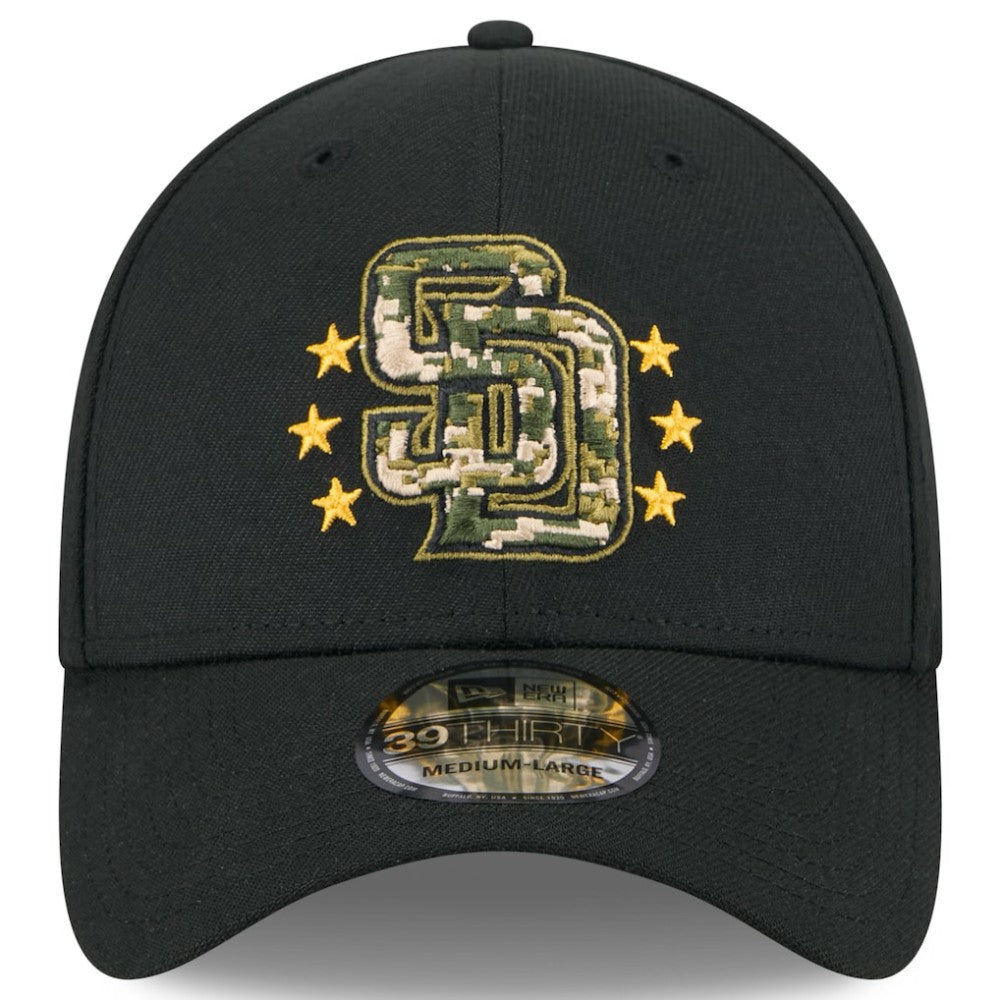 MLB San Diego Padres New Era 2024 Armed Forces Day 39THIRTY Flex Hat