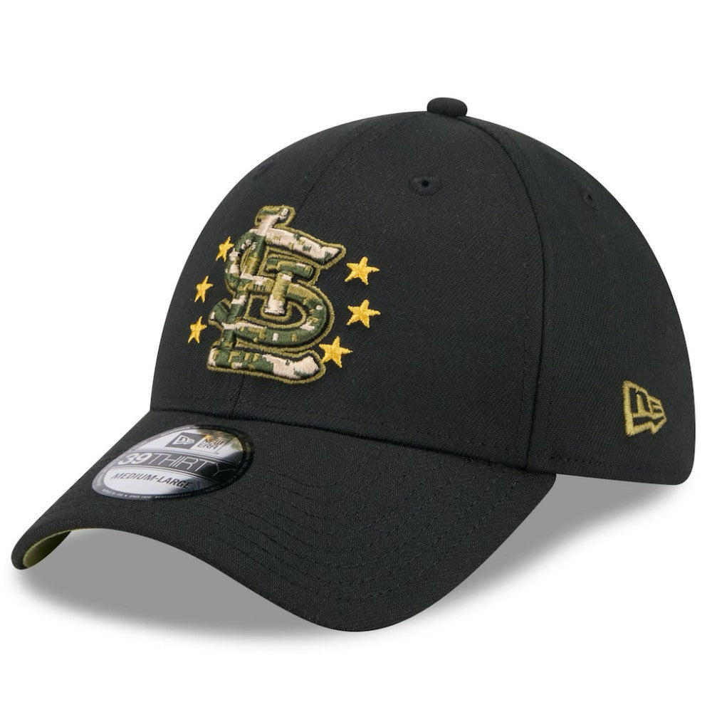 MLB St. Louis Cardinals New Era 2024 Armed Forces Day 39THIRTY Flex Hat