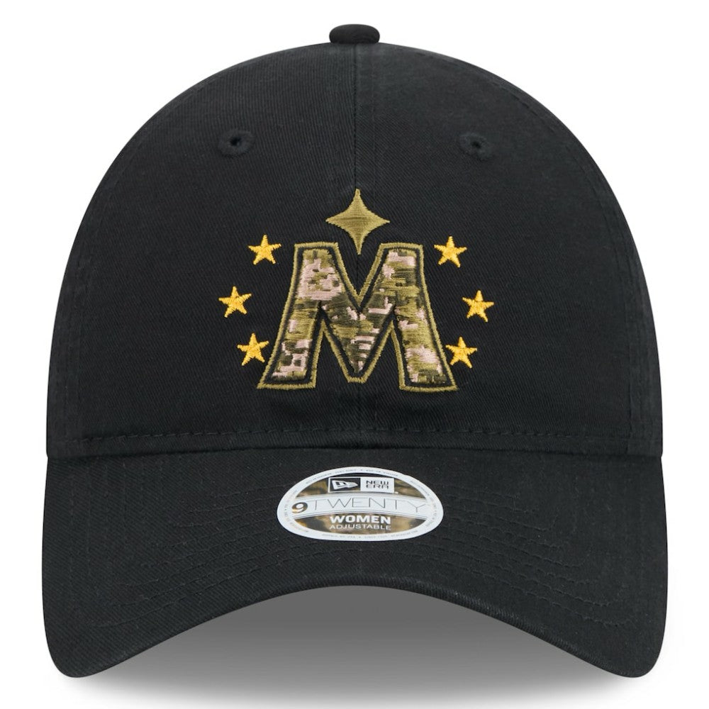 MLB Minnesota Twins New Era Women's 2024 Armed Forces Day 9TWENTY Adjustable Hat
