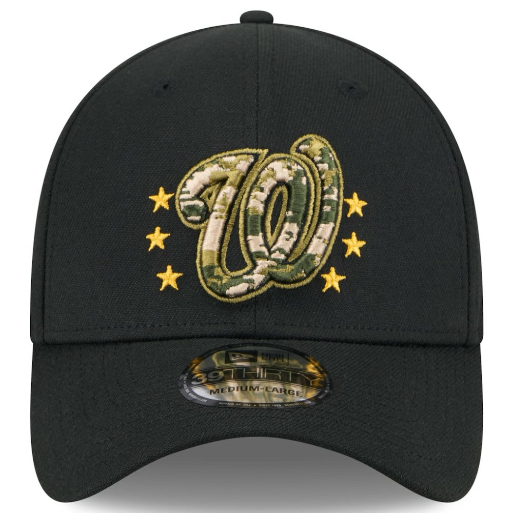 MLB Washington Nationals New Era 2024 Armed Forces Day 39THIRTY Flex Hat