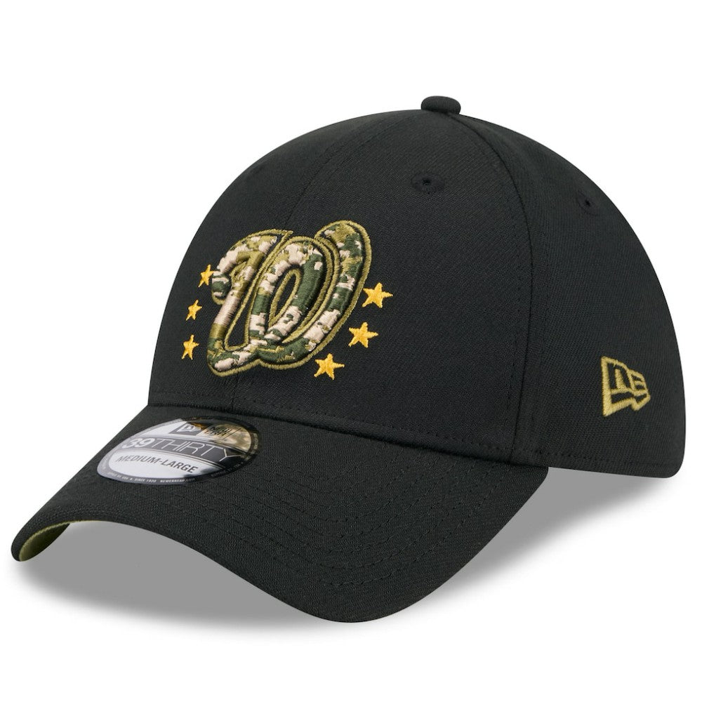 MLB Washington Nationals New Era 2024 Armed Forces Day 39THIRTY Flex Hat