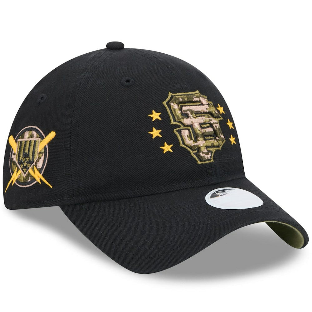 MLB San Francisco Giants New Era Women's 2024 Armed Forces Day 9TWENTY Adjustable Hat