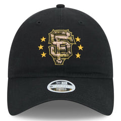 MLB San Francisco Giants New Era Women's 2024 Armed Forces Day 9TWENTY Adjustable Hat