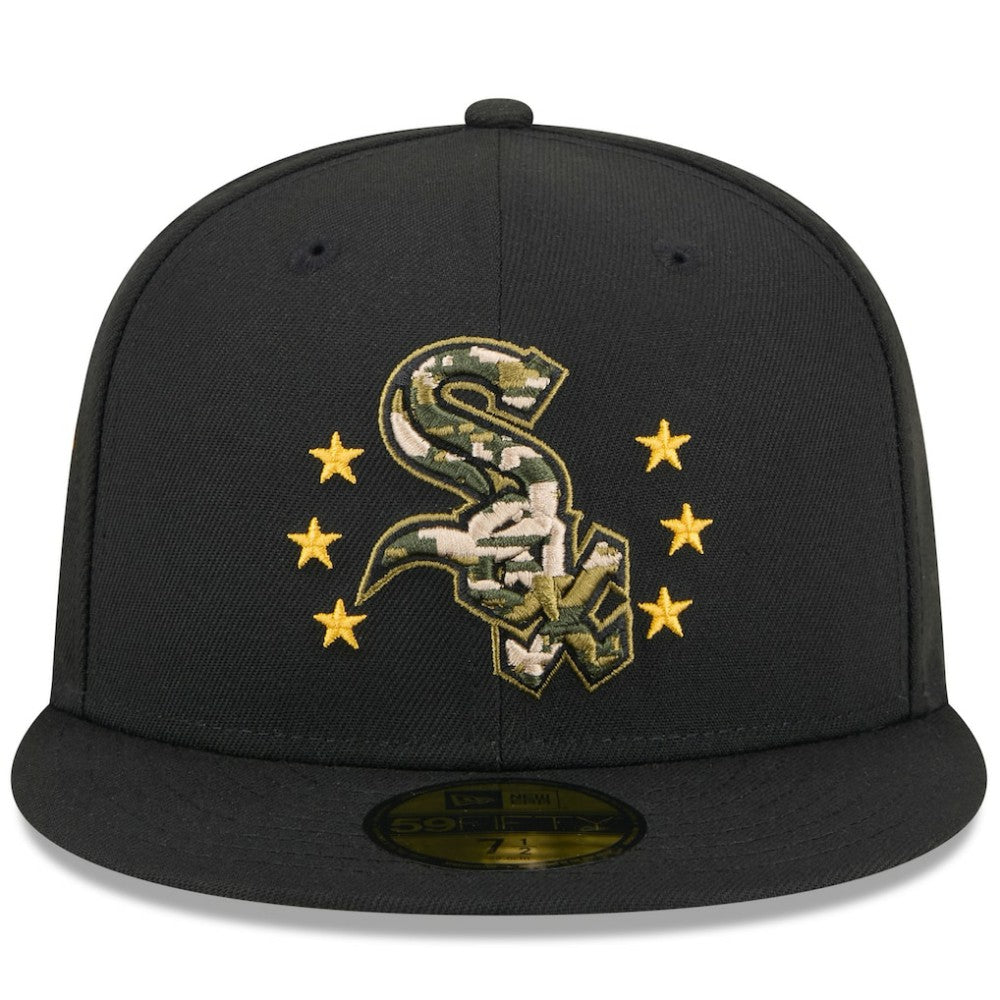MLB Chicago White Sox New Era 2024 Armed Forces Day On-Field 59FIFTY Fitted Hat