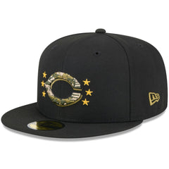 MLB Cincinnati Reds New Era 2024 Armed Forces Day On-Field 59FIFTY Fitted Hat