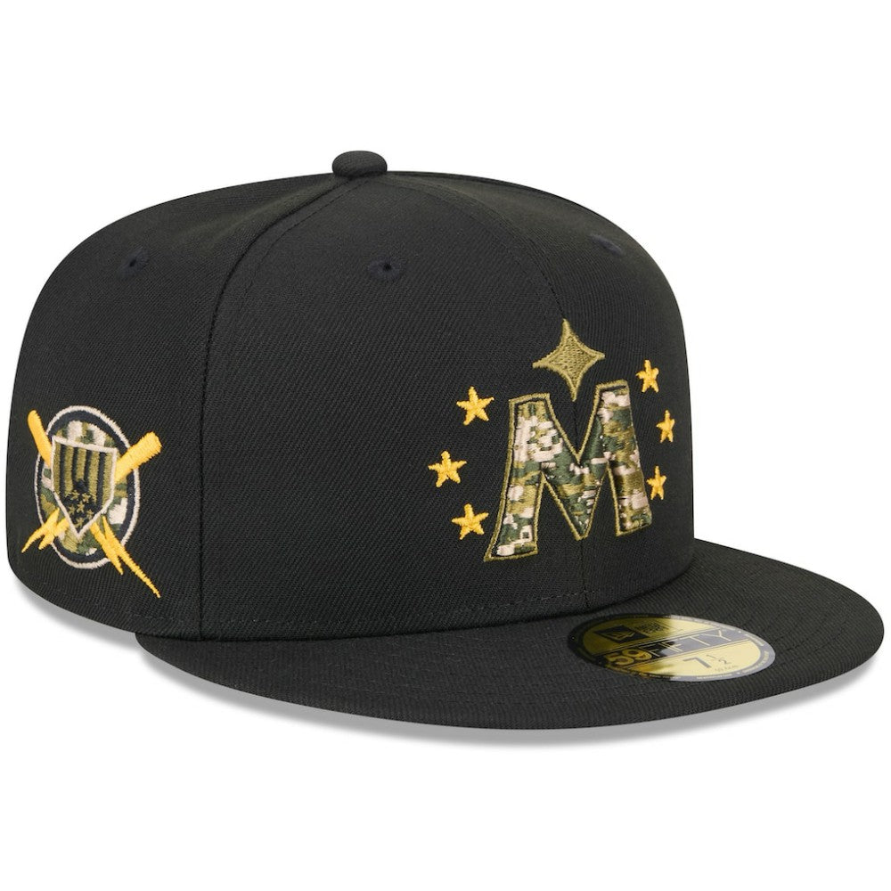 MLB Minnesota Twins New Era 2024 Armed Forces Day On-Field 59FIFTY Fitted Hat