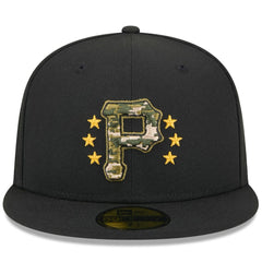 MLB Pittsburgh Pirates New Era 2024 Armed Forces Day On-Field 59FIFTY Fitted Hat