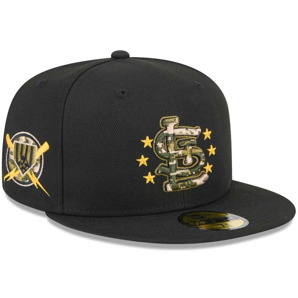 MLB St. Louis Cardinals New Era 2024 Armed Forces Day On-Field 59FIFTY Fitted Hat