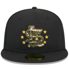 MLB St. Louis Cardinals New Era 2024 Armed Forces Day On-Field 59FIFTY Fitted Hat
