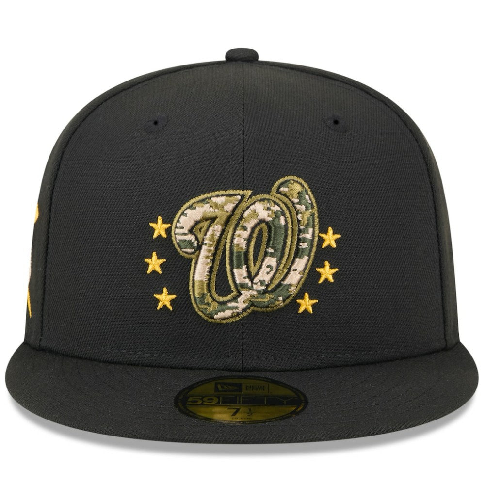 MLB Washington Nationals New Era 2024 Armed Forces Day On-Field 59FIFTY Fitted Hat