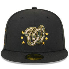 MLB Washington Nationals New Era 2024 Armed Forces Day On-Field 59FIFTY Fitted Hat